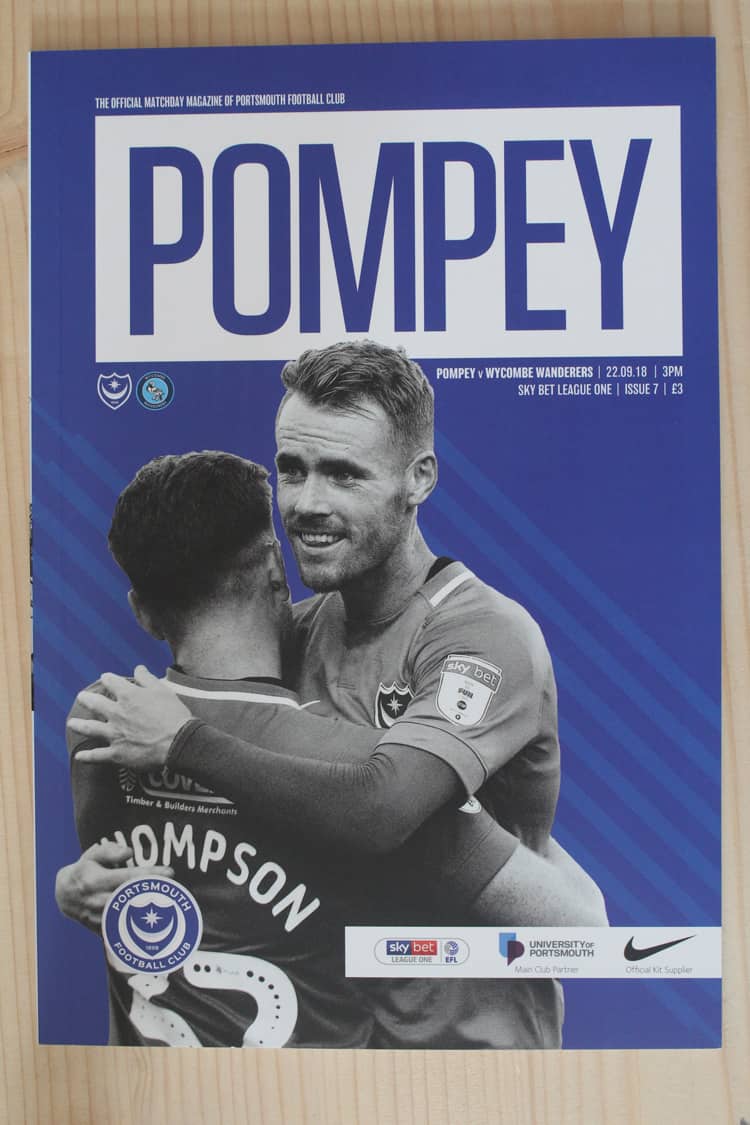 Portsmouth FC v Wycombe Wanderers FC